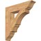Ekena Millwork Balboa Traditional Smooth Bracket, Western Red Cedar, 5 1/2"W x 28"D x 28"H BKT06X28X28BOA01SWR - alternate 1